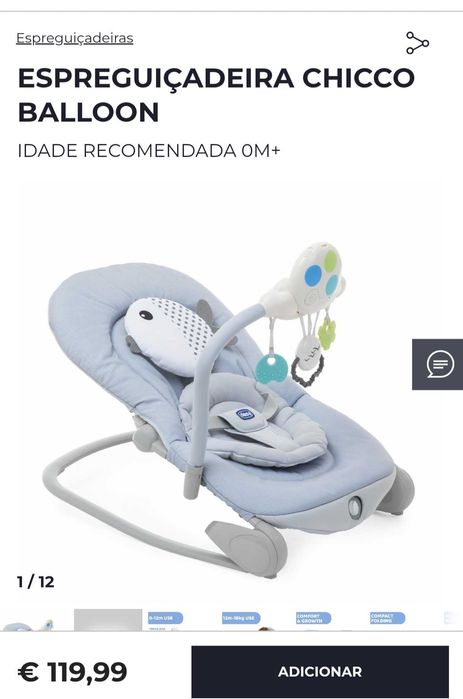 Cadeira de bebé Chicco Balloon