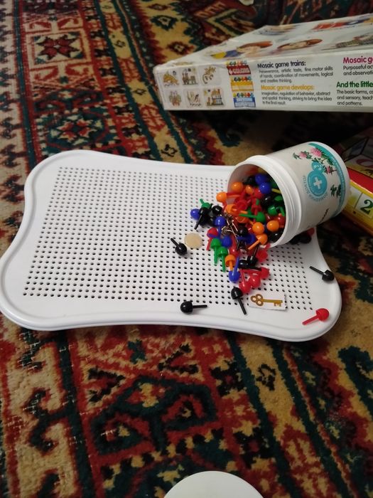 Мозайка дитяча та кубики