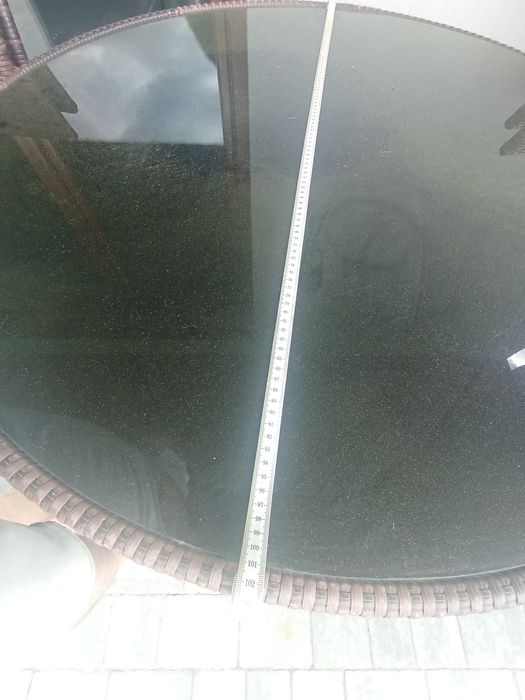 Zestaw ogrodowy technorattan – stół + 4 krzesła