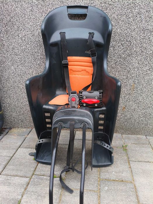 Fotelik rowerowy Polisport Boodie (do 22kg) – Kompletny, Stan BDB
