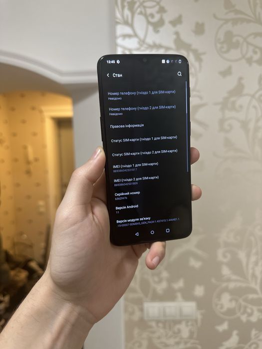 One Plus 6T 8/128 GB!