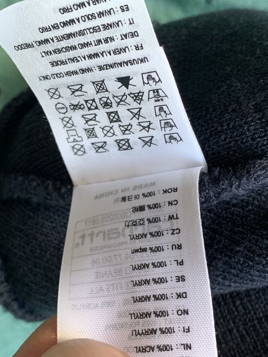 Carhartt czapka zimowa beanie granatowa 100% akryl One Size