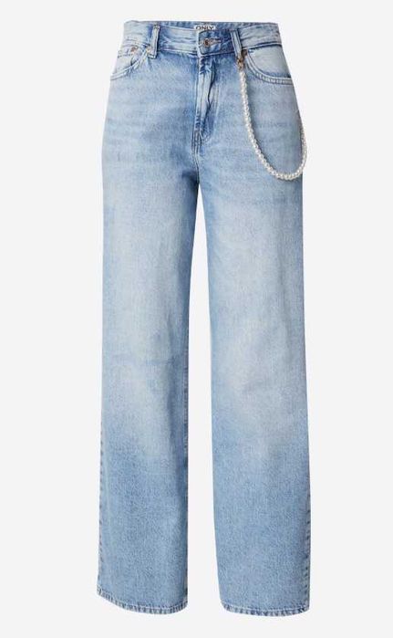 Nowe spodnie jeansy Only 'OnlMolly Hw Wide Dnm Tai' r. 30/30