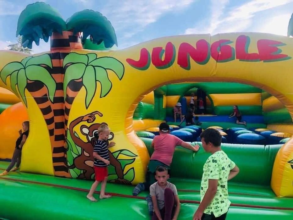 Dmuchaniec Junior! Tor przeszkod,plac zabaw dmuchany, Labirynt Wipeout