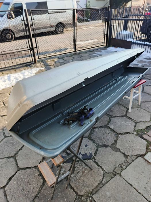 Big Box pojemnik dachowy do przewozu nart itp.