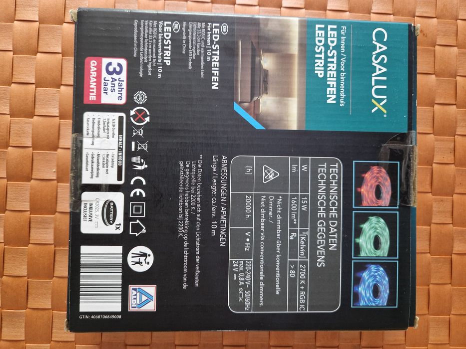 Taśma LED nieużywana  10mb.