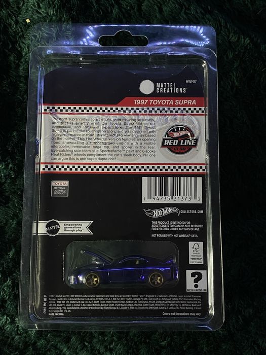 Hot Wheels Toyota Supra 1997 RLC