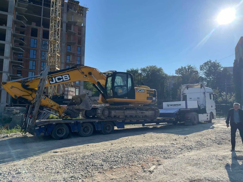 Послуги екскаватора, міні-екскаватора, гідромолот, ямобур, трал.