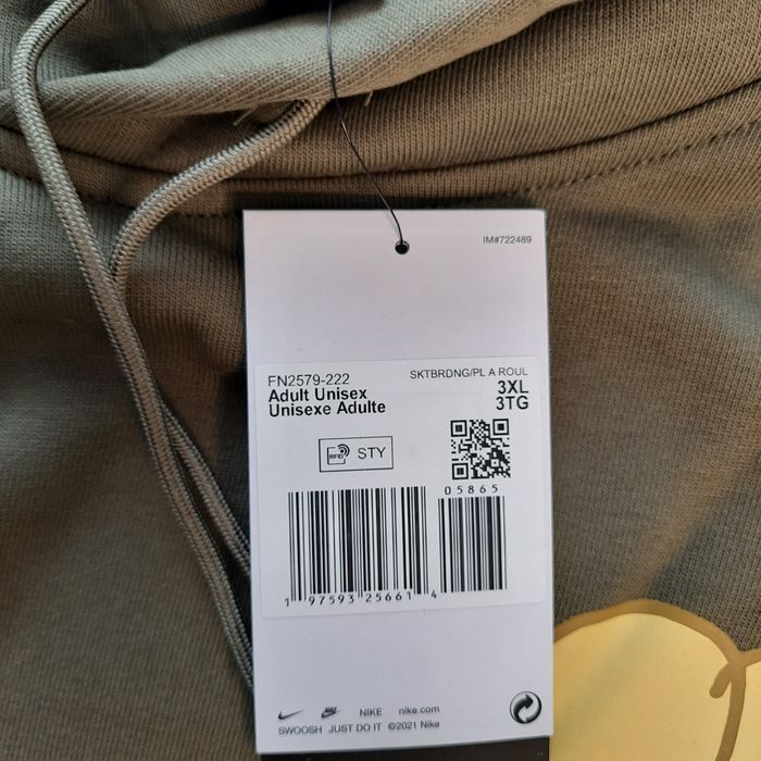 Худі унісекс Nike SB Fleece Pullover Skate Hoodie FN2579-222