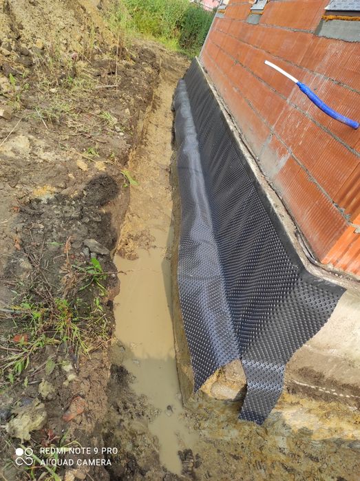 Drenaż Ławy fundamentowej i fundamentów