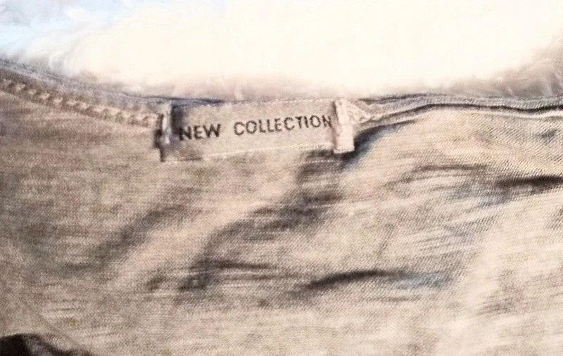 Cienka beżowa bluza boho / hippie