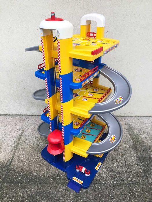 Brinquedo Grande Garagem Parque Estacionamento Carros tipo Hot Wheels