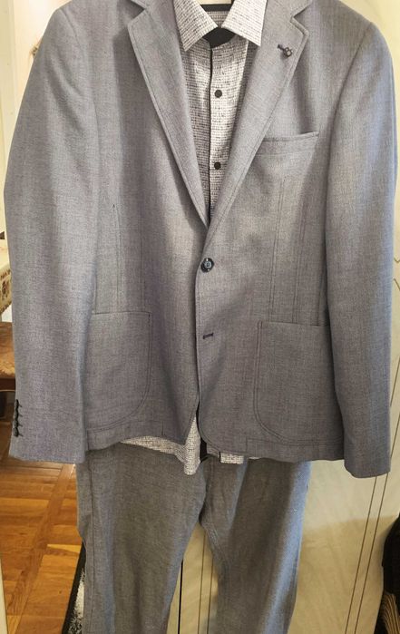 Летний пиджак на подростка 170 рост (выпускной, школа)