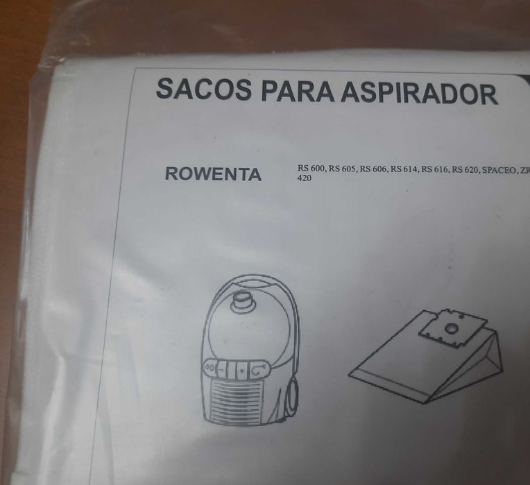 Sacos para aspirador Rowenta