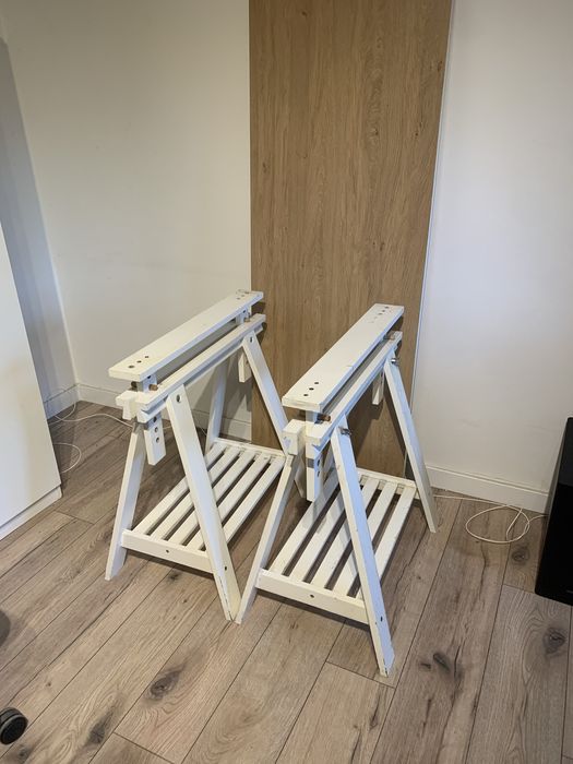 Biurko Ikea kozly i blat transport