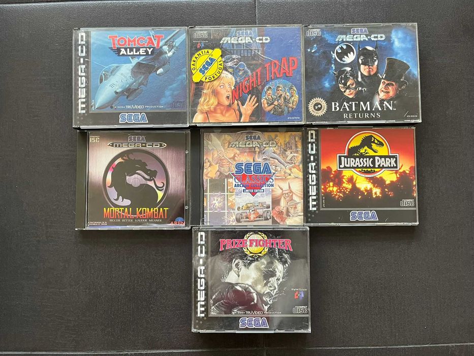 Jogos SEGA CD | Completos e Raros