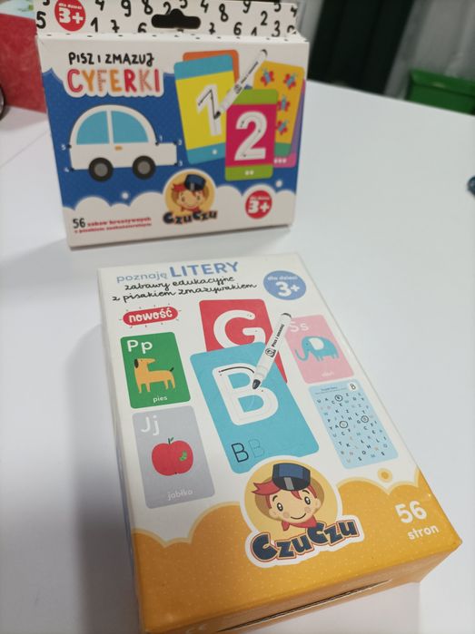 Zestaw do nauki literek dla najmłodszych czuczu
