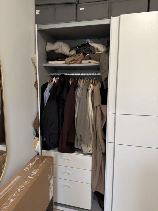 Roupeiro duas portas branco