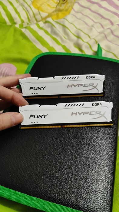 Оперативная память HyperX Fury White 16gb ddr4