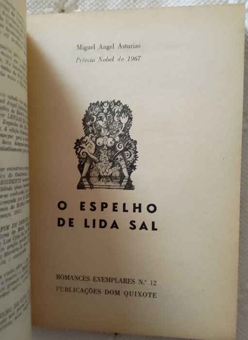 O espelho de lida sal, Miguel Angel Asturias