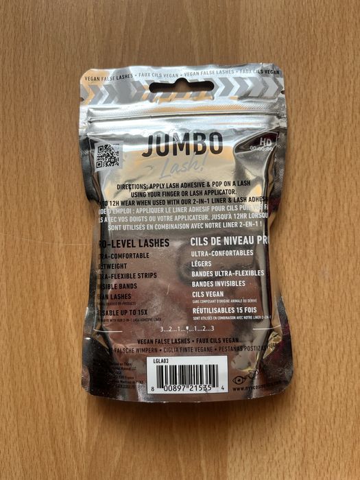 sztuczne rzesy nyx jumbo lash