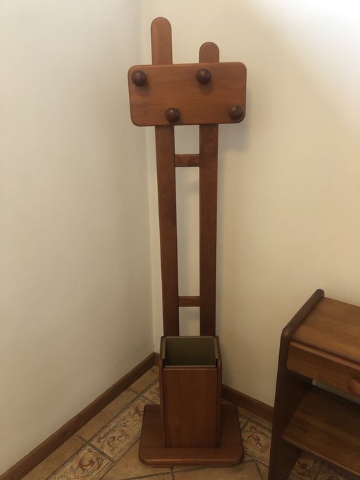 Conjunto de hall de entrada em madeira maciça!!!