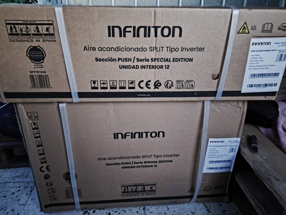 Ar condicionado Infiniton 12000 btu's