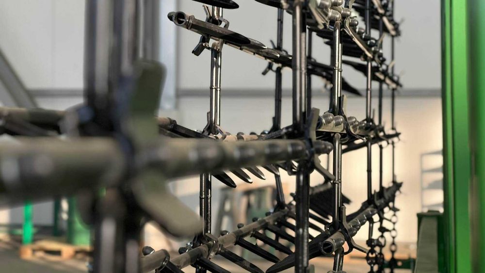 Борона шлейфова зубова БШЗ-11 м Аякс Агро зуб McFarLane шлейф