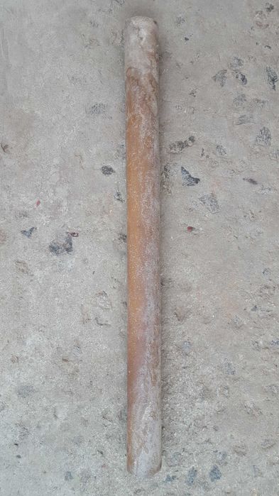 Плита 4 мм,и труба 54 мм из нержавейки.Эбонит 50 мм.Медная болванка