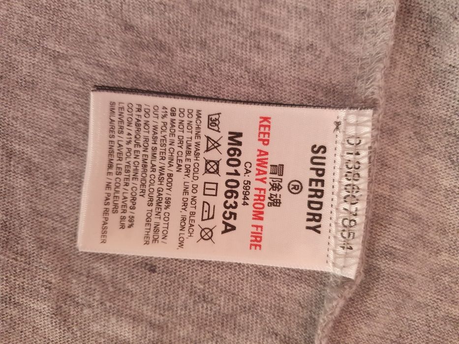 лонгслів Superdry футболка