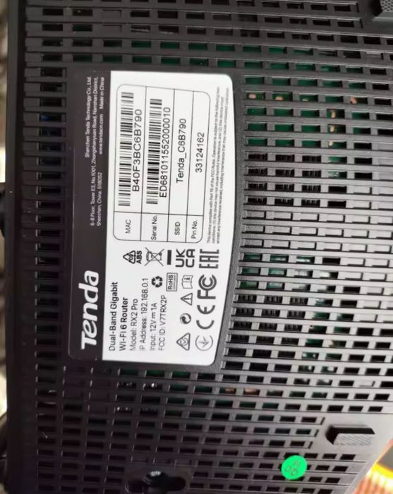Tenda RX2 Pro (AX1500) WI-FI 6