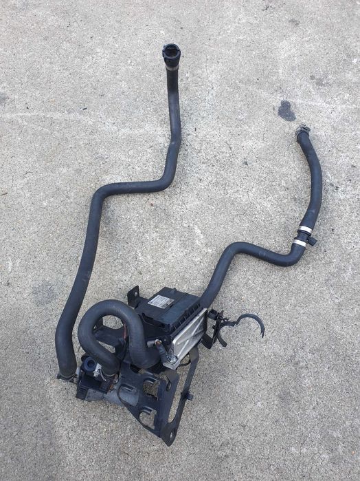 Podgrzewacz wody płynu elektrozawór BMW 3 E46 9145439 8369807 demontaż