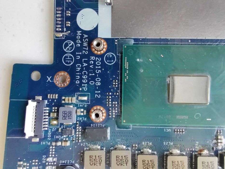 Плата на запчасти HP 17-n109ur,  N16P-GT-A2, SR2C4, 25l12873f, 6700HQ