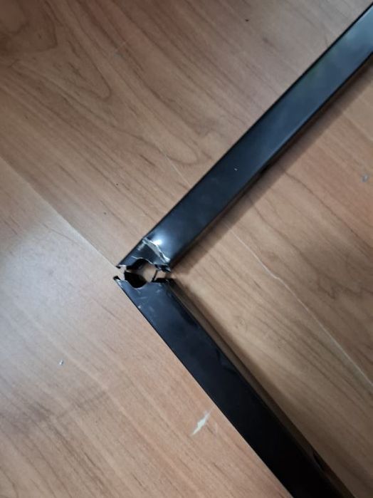 Biurko metalowe dab sonoma