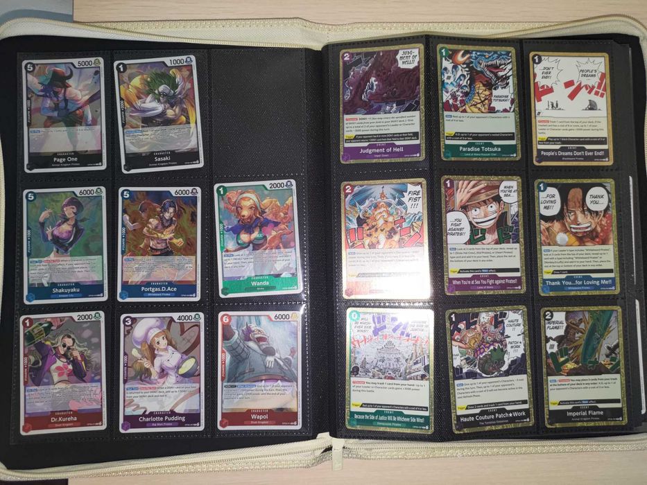 Vendo toda a minha coleção de One Piece Card Game