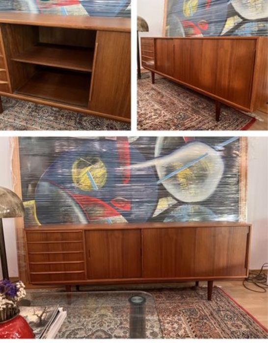 Mid century sideboard, komoda. Dania lata 60-te