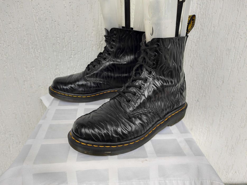 Ботинки,берци кожанние dr martens 1460 Flames Pascal Zebra р.39