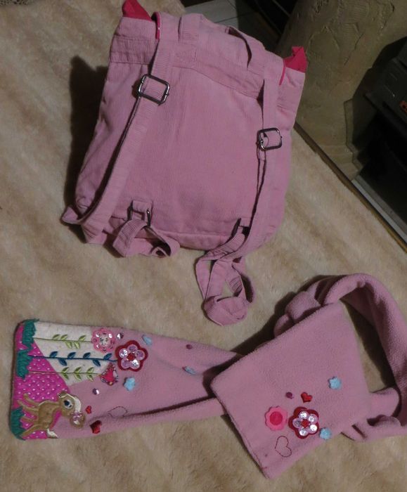 Conjunto Mochila e Cachecol - Original Bambi Angels Acessories