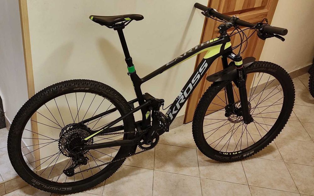Rower Kross Earth 3.0  Roz M Full, XT/SLX jak nowy mały przebieg