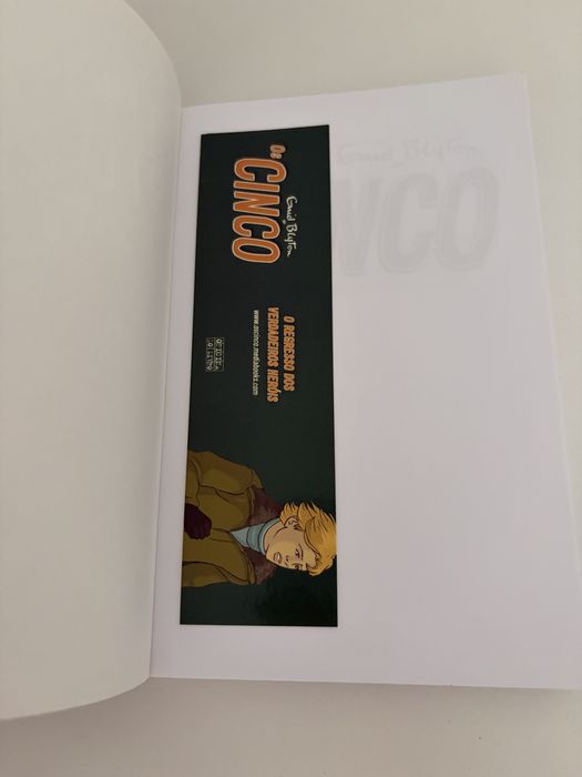 Livro Os Cinco - E os Contrabandistas