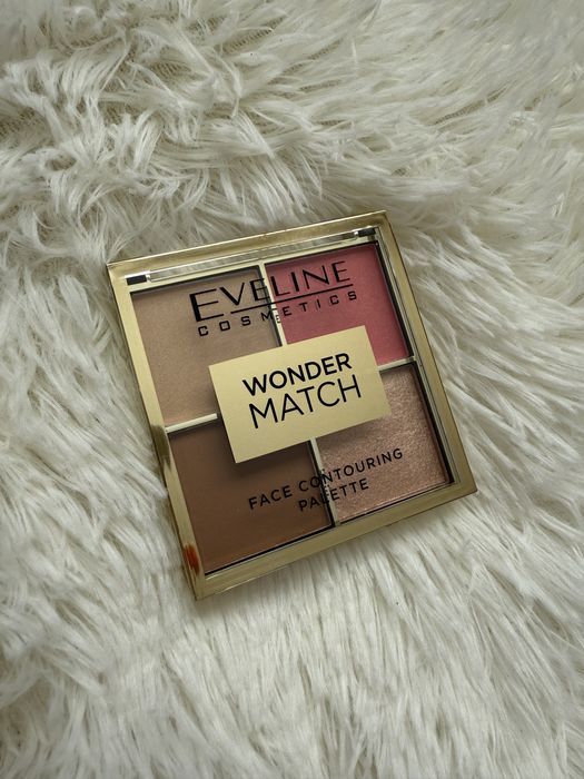 Nowa paleta do konturowania twarzy eveline wonder match 02