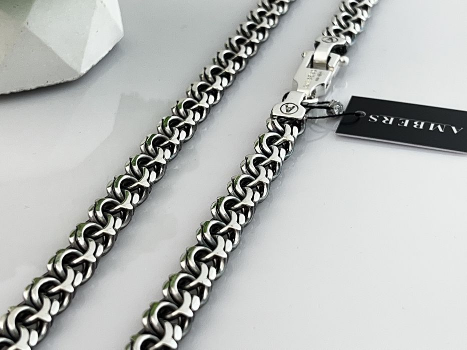 Массивная серебряная цепочка АРАБКА 102.8 грамма