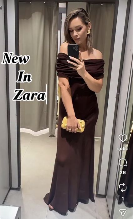 Популярна сукня Zara
