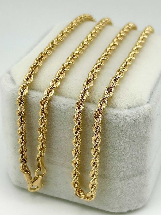 Złoty łańcuszek splot Kordel 4,81 g PR.585 14K Dł.60cm