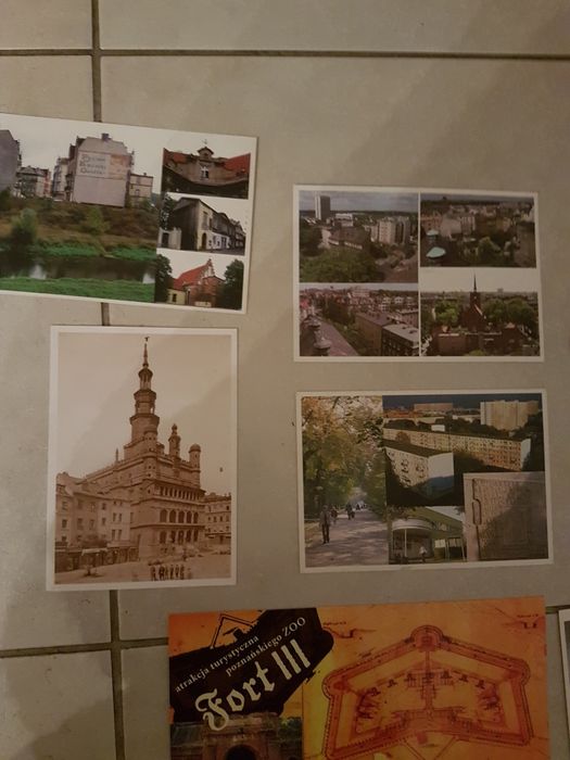 Stare pocztówki  Poznań. Opole. Ustka. Gluszyca. Morskie oko. Krasiczy