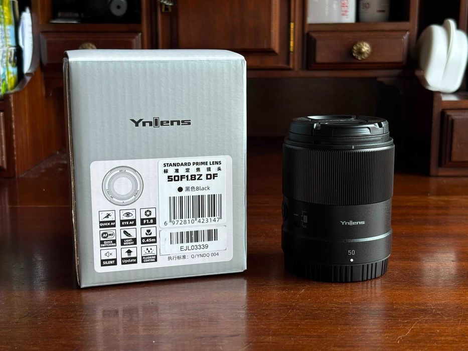 Lente Yongnuo 50mm 1.8 para Nikon Z