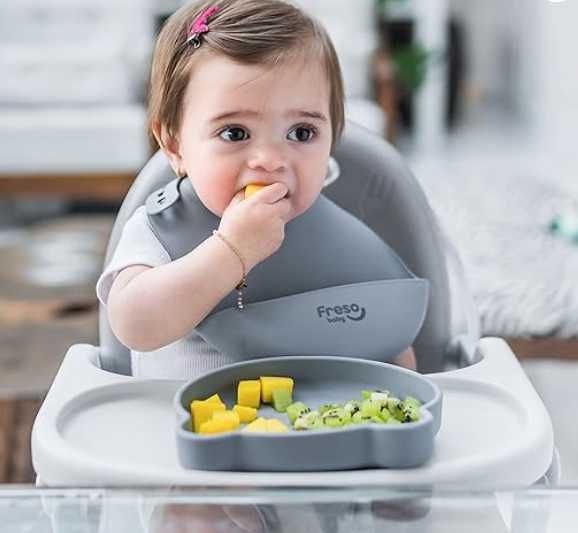 Babador De Silicone Para Bebés Ajustável NOVO