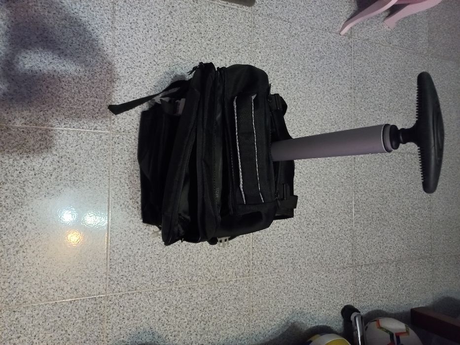 Mochila com troley,