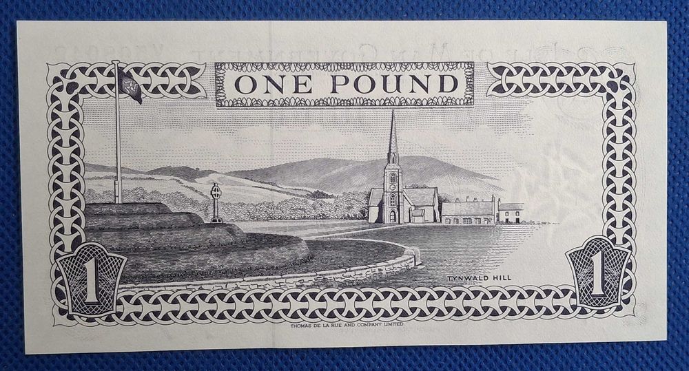 Ilha de Man - one pound - (Nota nova)
