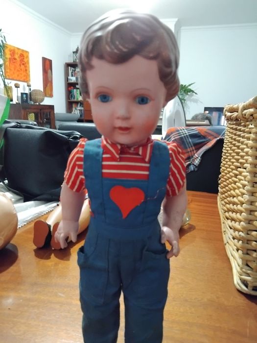 Boneca Antiga Alemã Schildkröt T40 Original – Década 1950